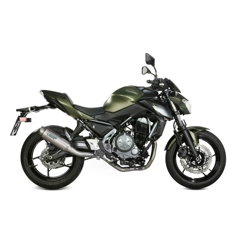 IMPIANTO DI SCARICO COMPLETO MIVV GP PRO KAWASAKI Z 650 2017-2019, DEKAT TITANIO