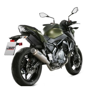 IMPIANTO DI SCARICO COMPLETO MIVV GP PRO KAWASAKI Z 650 2017-2019, DEKAT TITANIO
