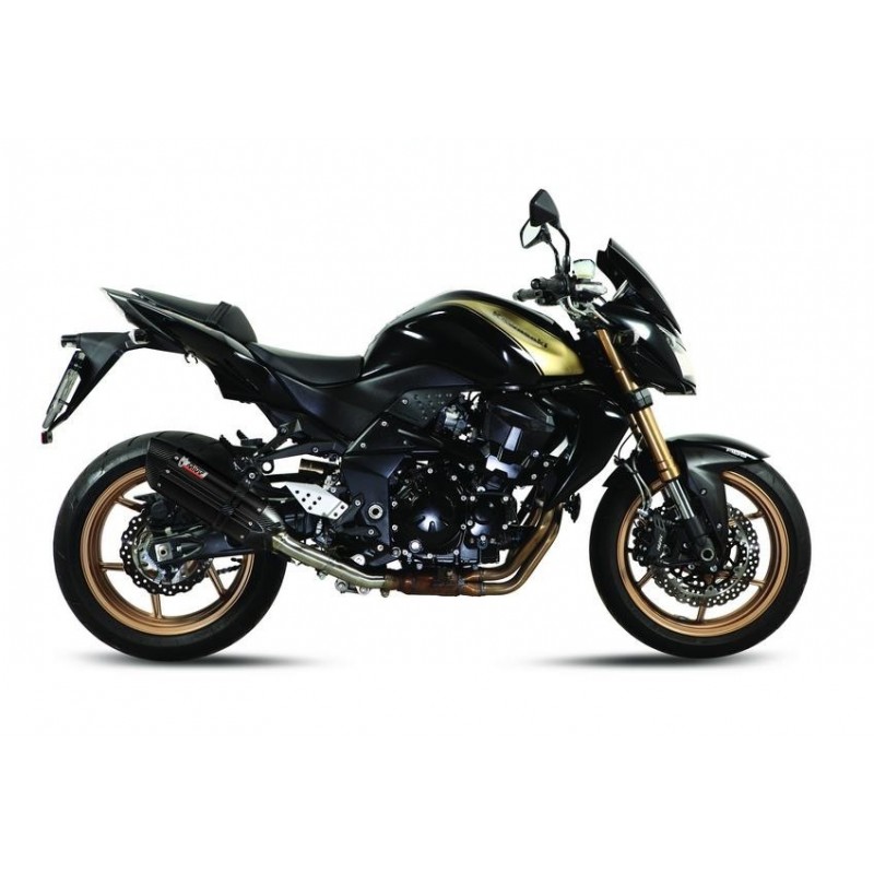 EXHAUST MIVV SUONO KAWASAKI Z 750 R 2011-2014, DEKAT BLACK/CARBON