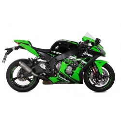 TERMINALE MIVV GP PRO KAWASAKI ZX-10R 2016-2020, OMOLOGATO TITANIO