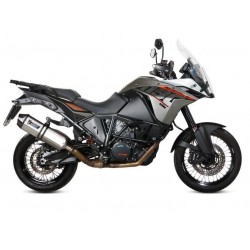 EXHAUST MIVV SPEED EDGE KTM 1190 ADVENTURE 2013-2016, APPROVED STEEL/CARBON