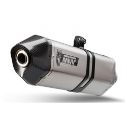 TERMINALE MIVV SPEED EDGE KTM 1290 SUPER ADVENTURE 2015-2016, OMOLOGATO ACCIAIO/CARBONIO