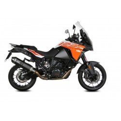 EXHAUST MIVV SPEED EDGE KTM 1290 SUPER ADVENTURE 2015-2016, APPROVED BLACK/CARBON