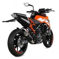 EXHAUST MIVV GP PRO KTM DUKE 125 2017-2020, APPROVED CARBON