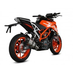 TERMINALE MIVV SUONO KTM 390 DUKE 2017-2020, OMOLOGATO ACCIAIO/CARBONIO