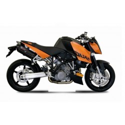 COPPIA TERMINALI MIVV SUONO KTM SUPER DUKE 990 2007-2011, DEKAT BLACK