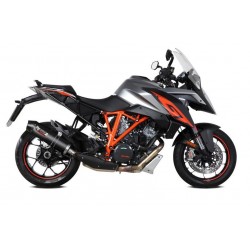 TERMINALE MIVV OVALE PER KTM 1290 SUPER DUKE GT 2016-2018, OMOLOGATO CARBONIO