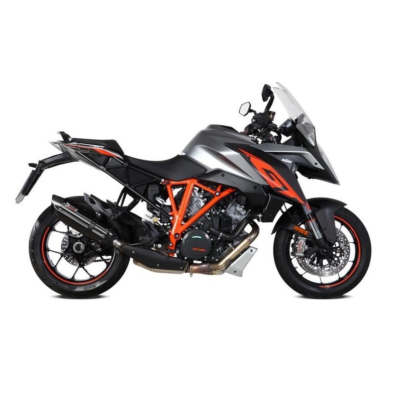 EXHAUST MIVV SUONO KTM 1290 SUPER DUKE GT 2016-2018, APPROVED BLACK/CARBON