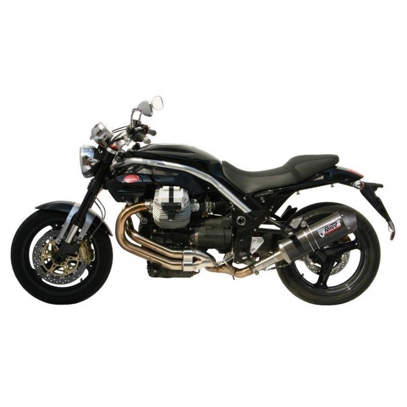 TERMINALE MIVV OVALE MOTO GUZZI GRISO 850, DEKAT CARBONIO