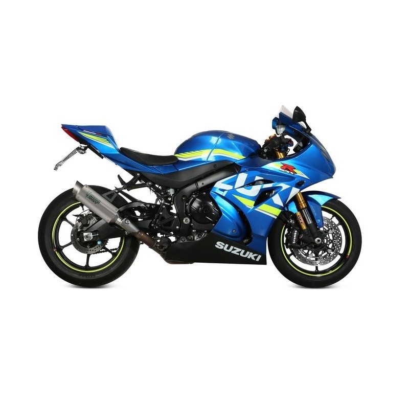 EXHAUST MIVV GP PRO SUZUKI GSX-R 1000 2017-2020, APPROVED TITANIUM