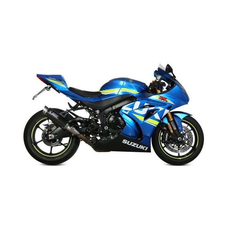 TERMINALE MIVV GP PRO SUZUKI GSX-R 1000 R 2017-2020, OMOLOGATO BLACK