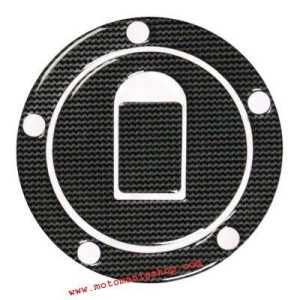 ADHESIVO TAPA DEPÓSITO KAWASAKI (5 AGUJEROS), CARBON LOOK