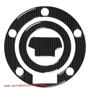 ADHESIVO TAPA DEPÓSITO YAMAHA (5 AGUJEROS), CARBON LOOK