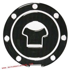 TANK CAP STICKER HONDA (7 LÖCHER), CARBON LOOK