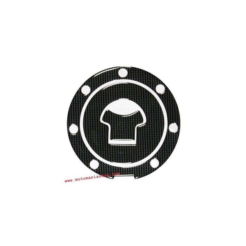 ADESIVO TAPPO SERBATOIO HONDA (7 FORI), CARBON LOOK