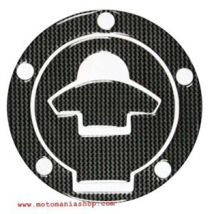 TANK CAP STICKER DUCATI (5 LÖCHER), CARBON LOOK