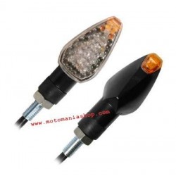 PAIR OF LED DIRECTION INDICATORS TUAREG MODEL APPROVED, BLACK