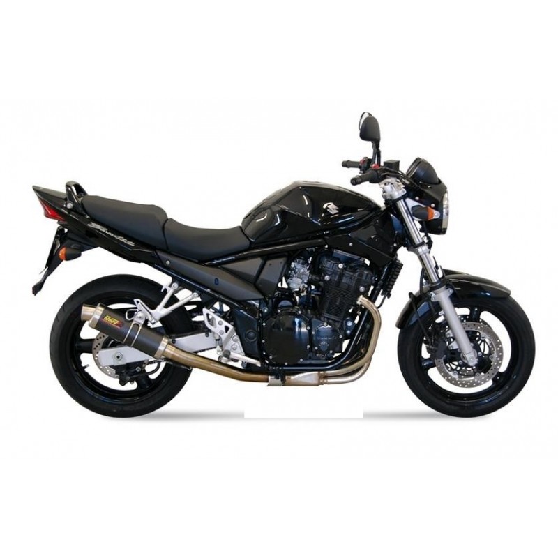 EXHAUST MIVV GP FOR SUZUKI BANDIT 650/S 2005-2006, APPROVED CARBON