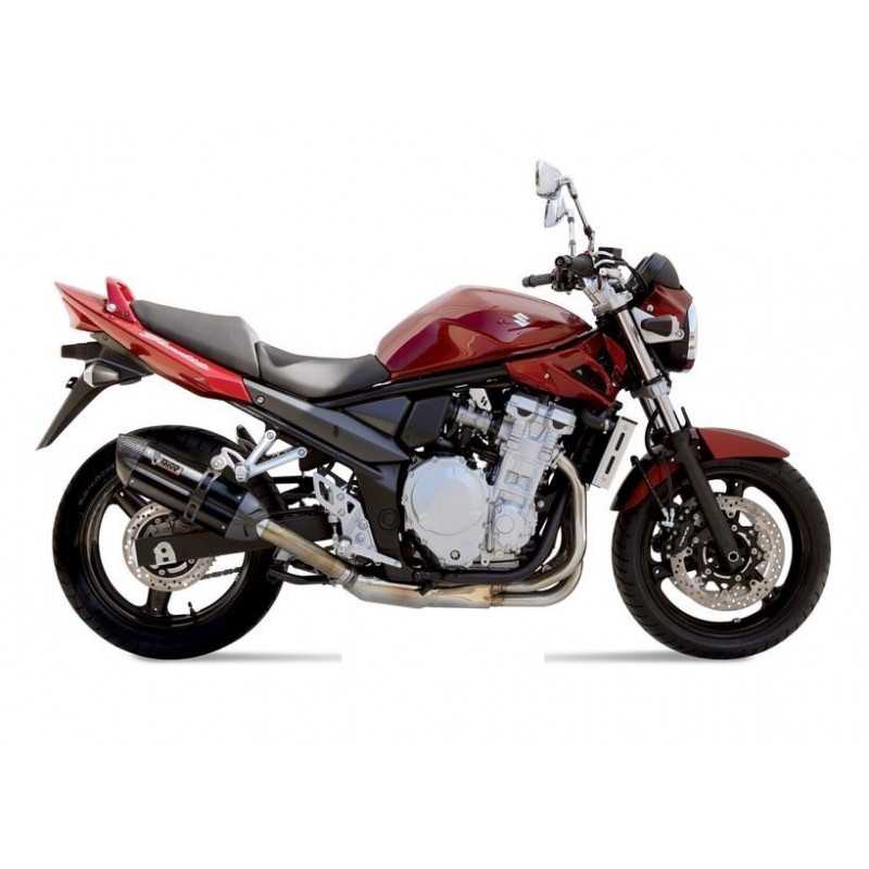 EXHAUST MIVV SUONO SUZUKI BANDIT 650/S 2007-2010, APPROVED BLACK/CARBON