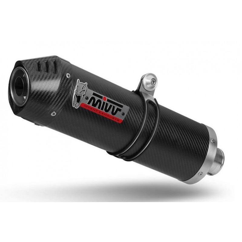 TERMINALE MIVV OVALE SUZUKI V-STROM 650 2007-2011, DEKAT CARBONIO