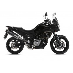 TERMINALE MIVV SPEED EDGE SUZUKI V-STROM 650 2012-2016, DEKAT BLACK/CARBONIO