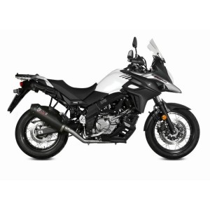 TERMINALE MIVV OVALE SUZUKI V-STROM 650 2017-2020, DEKAT CARBONIO