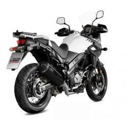 TERMINALE MIVV SPEED EDGE SUZUKI V-STROM 650 2017-2020, DEKAT BLACK/CARBONIO