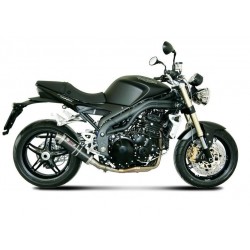 TERMINALE MIVV GP PER TRIUMPH SPEED TRIPLE 2007-2010, DEKAT CARBONIO PASSAGGIO BASSO