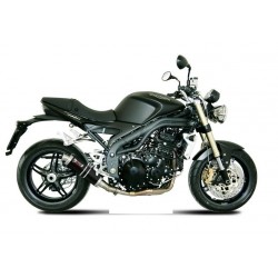 EXHAUST MIVV GP PER TRIUMPH SPEED TRIPLE 2007-2010, DEKAT BLACK