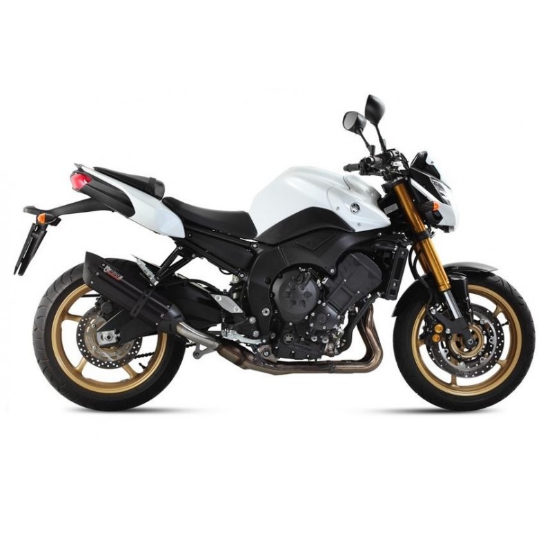 TERMINALE MIVV SUONO YAMAHA FZ8 2010-2015, FAZER 8 2010-2015, OMOLOGATO BLACK/CARBONIO