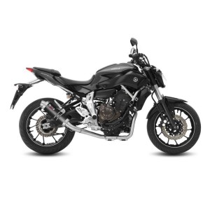 IMPIANTO DI SCARICO COMPLETO MIVV GP YAMAHA MT-07 2014-2020, DEKAT CARBONIO ALTO