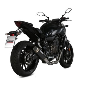IMPIANTO DI SCARICO COMPLETO MIVV GP PRO YAMAHA MT-07 2014-2020, DEKAT CARBONIO PASSAGGIO ALTO