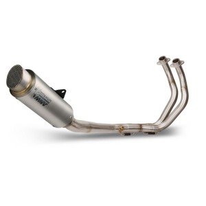 IMPIANTO DI SCARICO COMPLETO MIVV GP PRO YAMAHA MT-07 2014-2020, DEKAT TITANIO PASSAGGIO ALTO