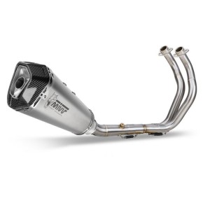 IMPIANTO DI SCARICO COMPLETO MIVV DELTA RACE YAMAHA MT-07 2014-2020, DEKAT ACCIAIO/CARBONIO