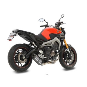IMPIANTO DI SCARICO COMPLETO MIVV SUONO YAMAHA MT-09 2013-2020, DEKAT ACCIAIO/CARBONIO