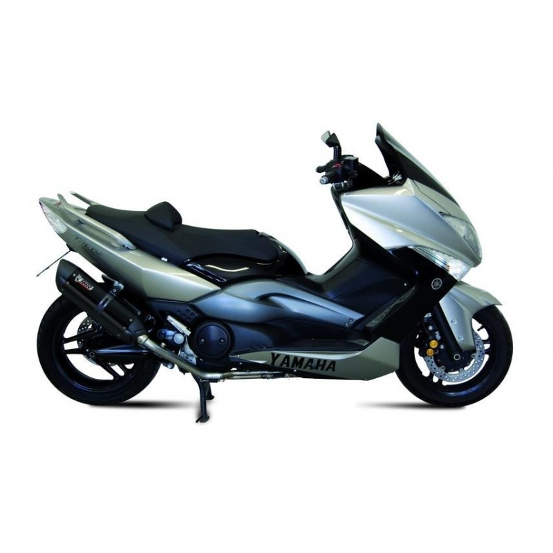 IMPIANTO DI SCARICO COMPLETO MIVV SUONO YAMAHA T-MAX 2008-2011, DEKAT BLACK/CARBONIO