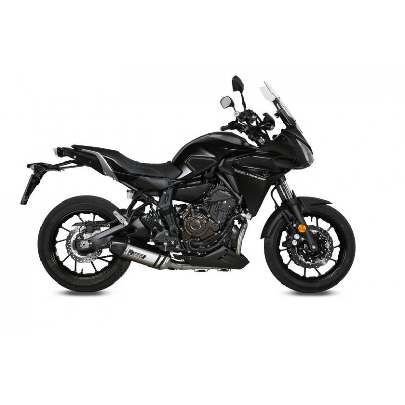 IMPIANTO DI SCARICO COMPLETO MIVV SPEED EDGE YAMAHA TRACER 700 2016-2019, DEKAT ACCIAO/CARBONIO