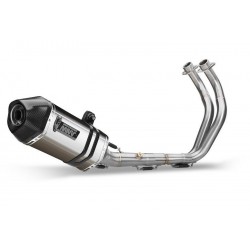 COMPLETE EXHAUST SYSTEM MIVV SPEED EDGE FOR YAMAHA TRACER 700 2016-2019, DEKAT ACCIAO/CARBON