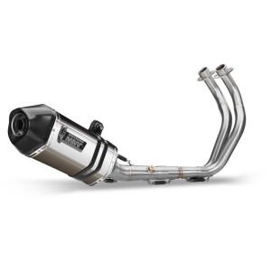 IMPIANTO DI SCARICO COMPLETO MIVV SPEED EDGE YAMAHA TRACER 700 2016-2019, DEKAT ACCIAO/CARBONIO