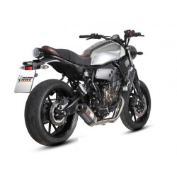 COMPLETE EXHAUST SYSTEM MIVV OVAL YAMAHA XSR 700 2016-2020, DEKAT TITANIUM/CARBON