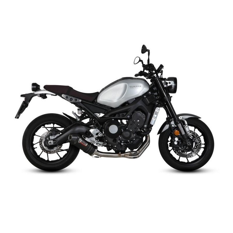 IMPIANTO DI SCARICO COMPLETO MIVV OVALE YAMAHA XSR 900 2016-2020, DEKAT CARBONIO