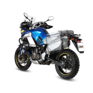 TERMINALE MIVV SPEED EDGE YAMAHA XT 1200 ZE SUPER TENERE 2014-2020, OMOLOGATO BLACK/CARBONIO