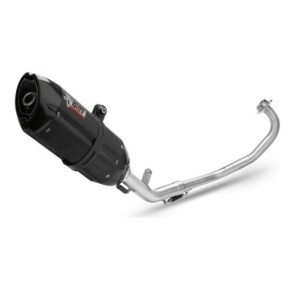 IMPIANTO DI SCARICO COMPLETO MIVV SUONO YAMAHA YZF-R 125 2014-2018, DEKAT BLACK/CARBONIO