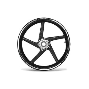 KIT STICKER EDGES FOR WHEEL RIMS YAMAHA TRACER 900 WITH RIMS 17 INCH, WHITE