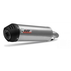 EXHAUST MIVV OVAL BMW F 800 R 2009-2019, APPROVED TITANIUM/CARBON