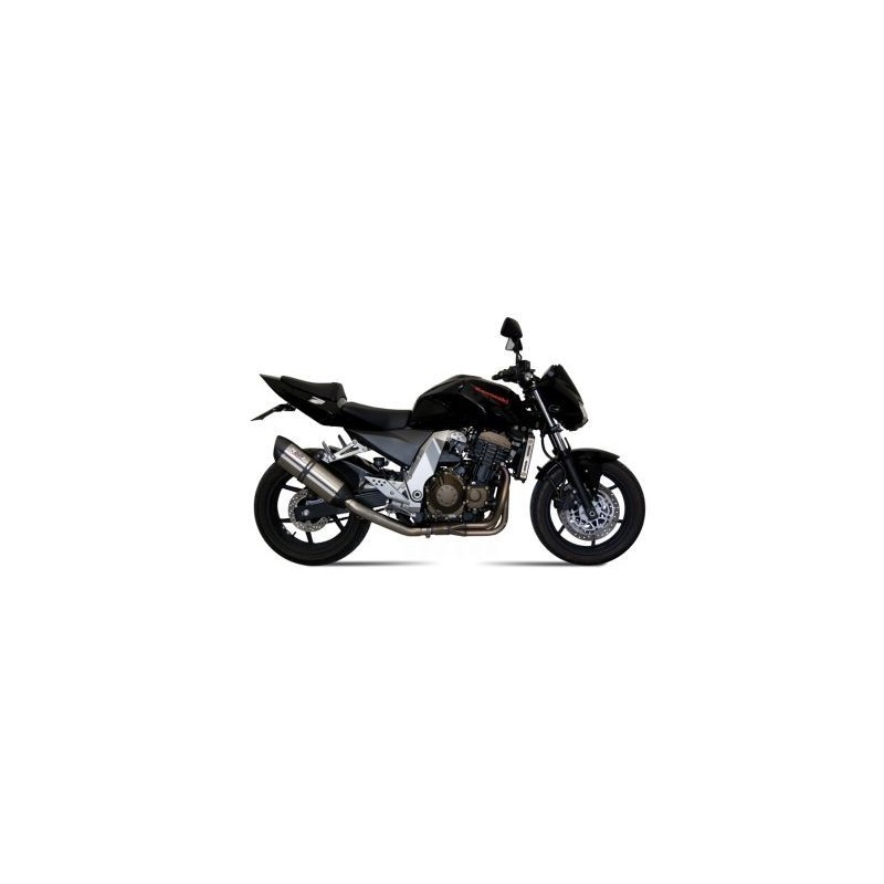 TERMINALE MIVV SUONO KAWASAKI Z 750 2004-2006, OMOLOGATO ACCIAIO/CARBONIO