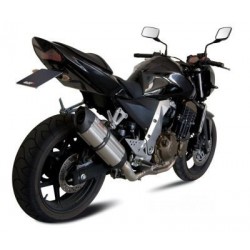 EXHAUST MIVV SUONO KAWASAKI Z 750 2004-2006, APPROVED STEEL/CARBON