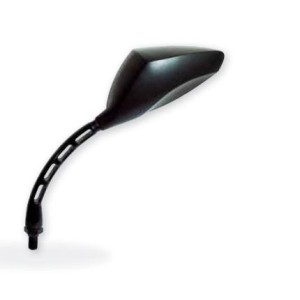 PAAR UNIVERSAL FAR REARVIEW SPIEGEL FÜR NACKTE MOTORRÄDER, SCHWARZ