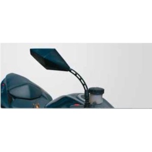 PAAR UNIVERSAL FAR REARVIEW SPIEGEL FÜR NACKTE MOTORRÄDER, SCHWARZ