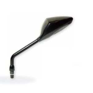 PAIR OF FAR UNIVERSAL REAR-VIEW MIRRORS FOR NAKED MOTORCYCLES, BLACK